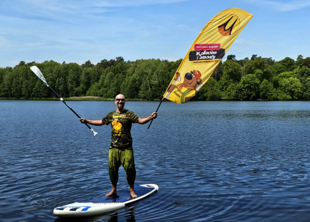 Domek na Wodzie z deskami SUP