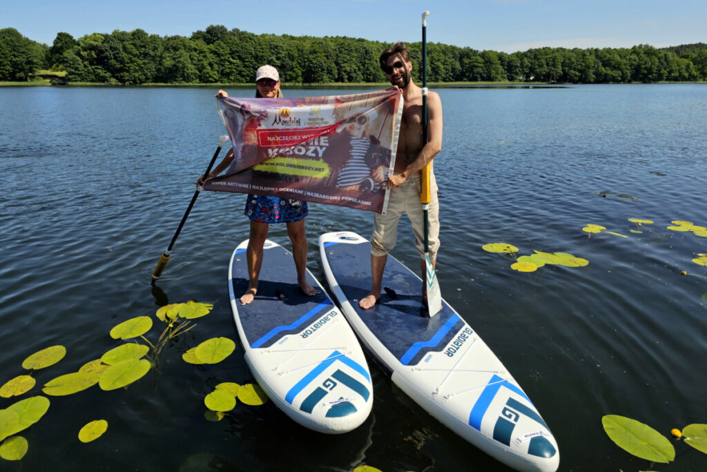 Deski SUP marki GLADIATOR w naszej wypożyczalni MAndalaj.HOUSE